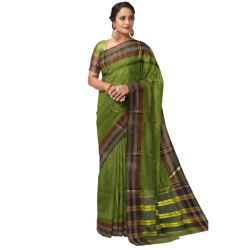 6-Yards Cotton Plain Saree